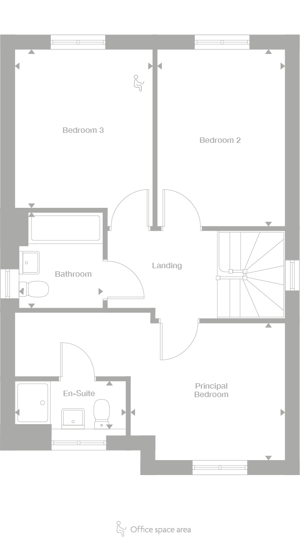 2D floor plan