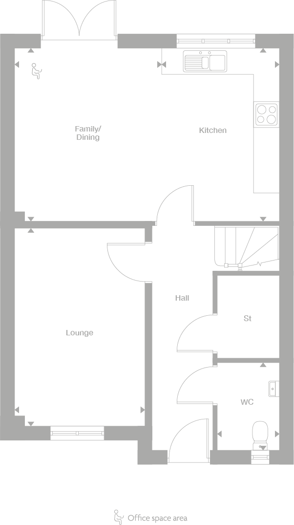 2D floor plan