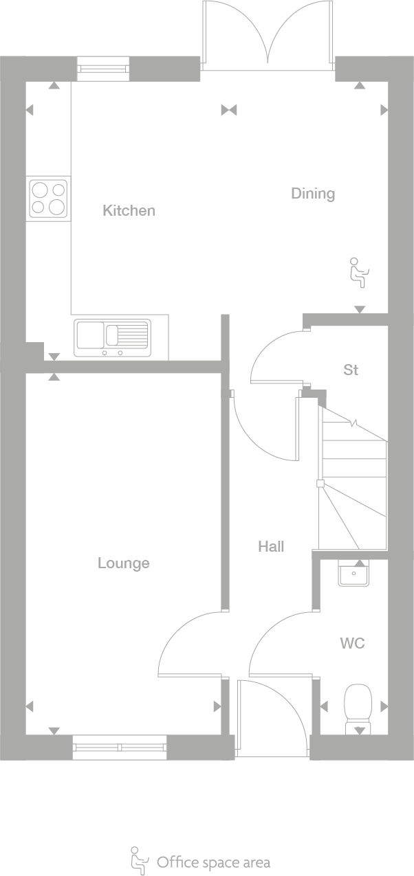 2D floor plan
