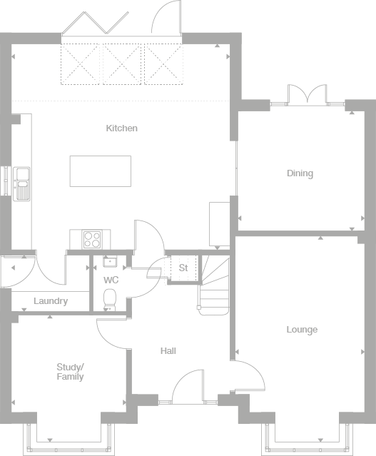 2D floor plan