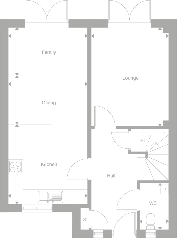 2D floor plan