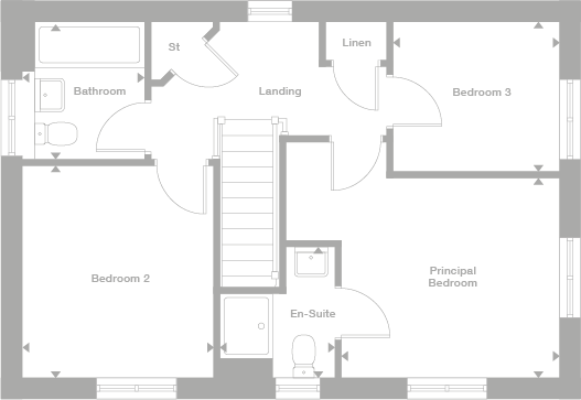 2D floor plan