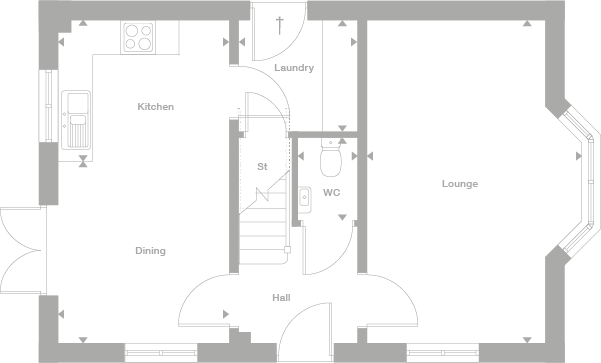2D floor plan
