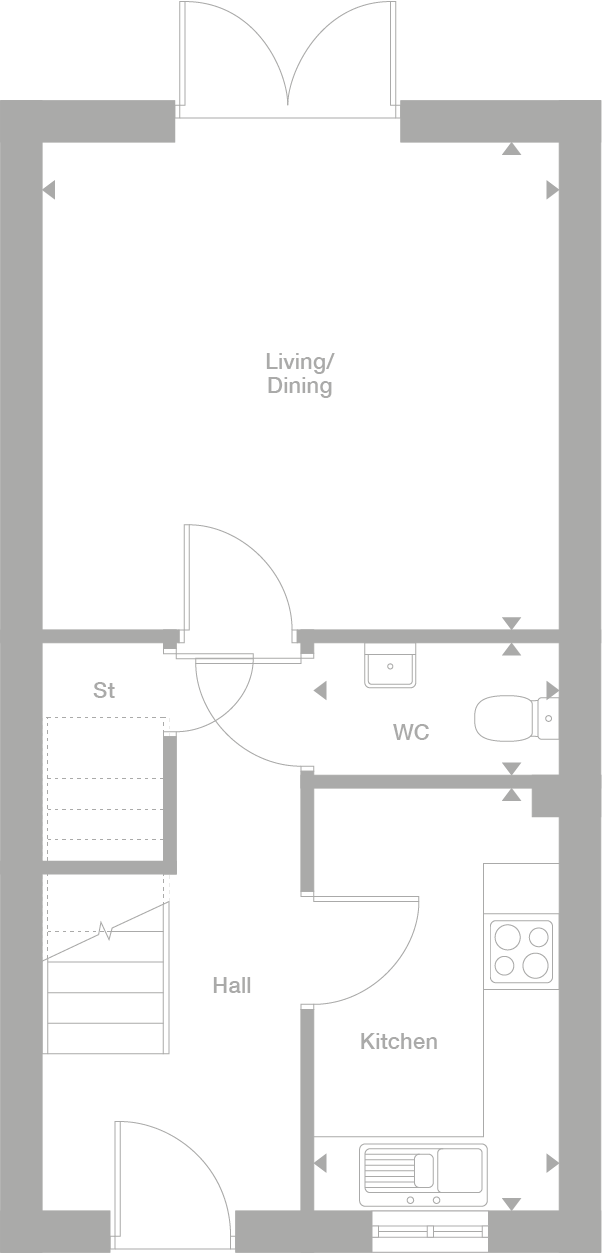 2D floor plan
