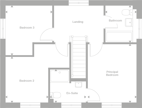 2D floor plan
