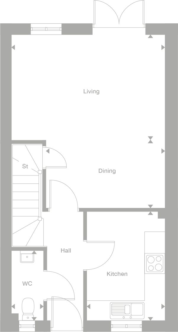2D floor plan