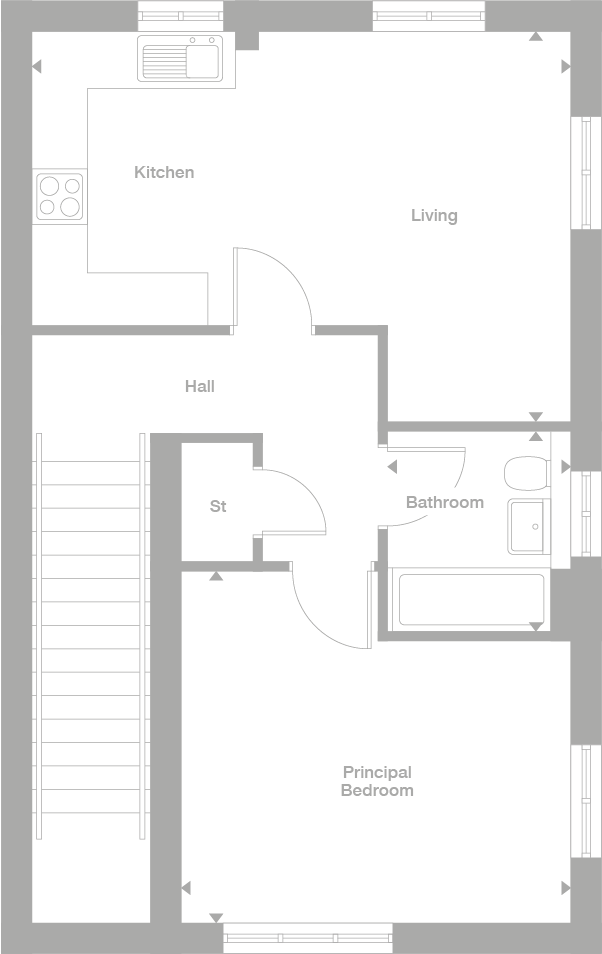2D floor plan