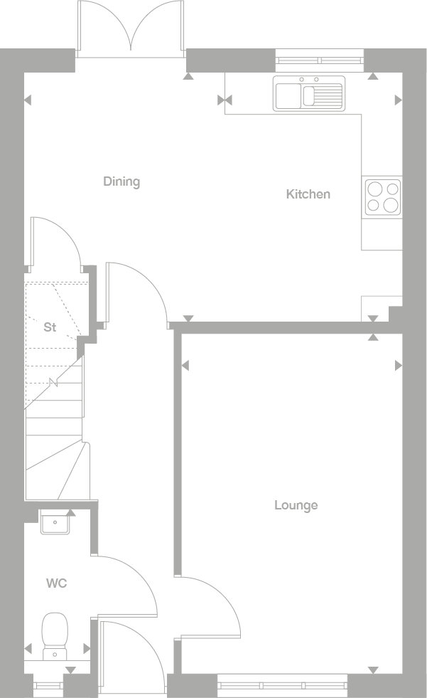 2D floor plan