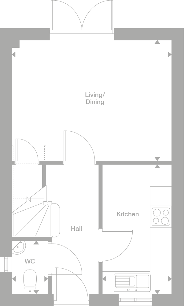2D floor plan
