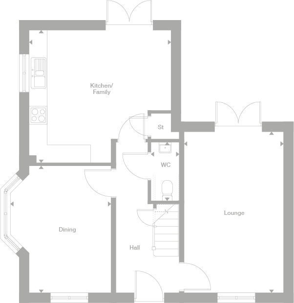 2D floor plan