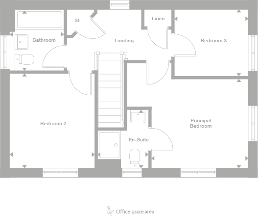 2D floor plan