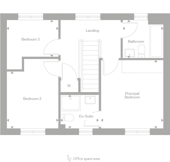 2D floor plan