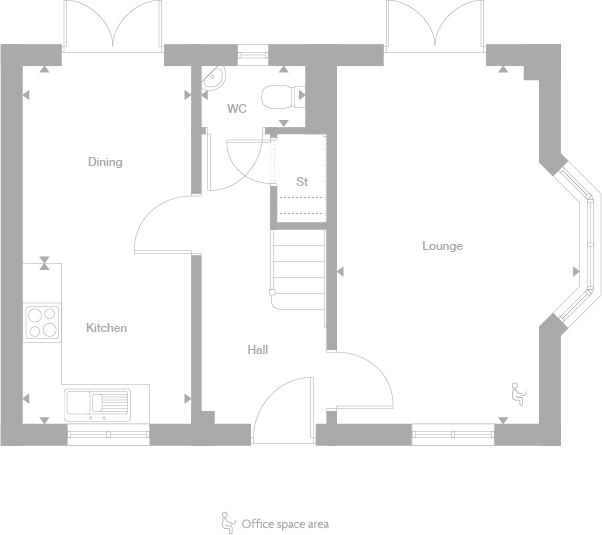2D floor plan
