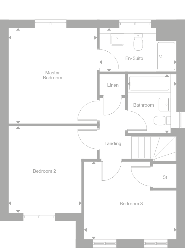 2D floor plan