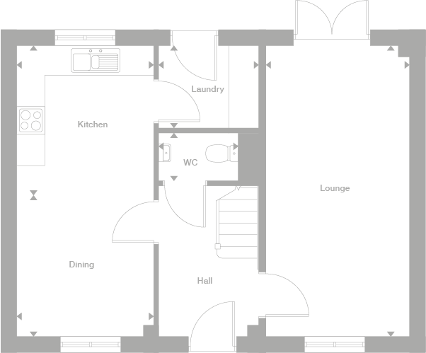 2D floor plan
