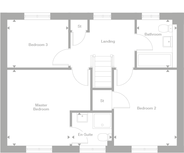 2D floor plan