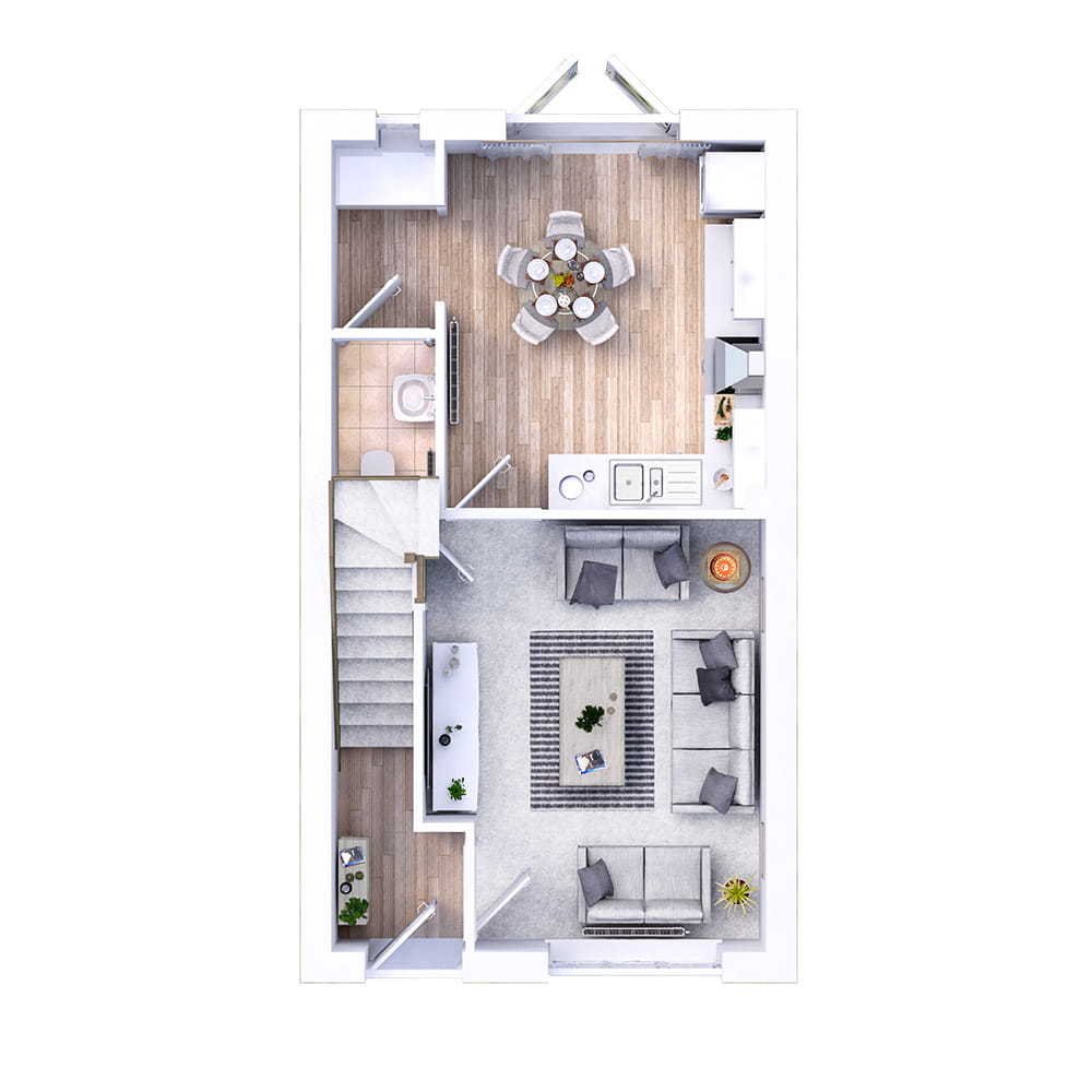 3D floor plan