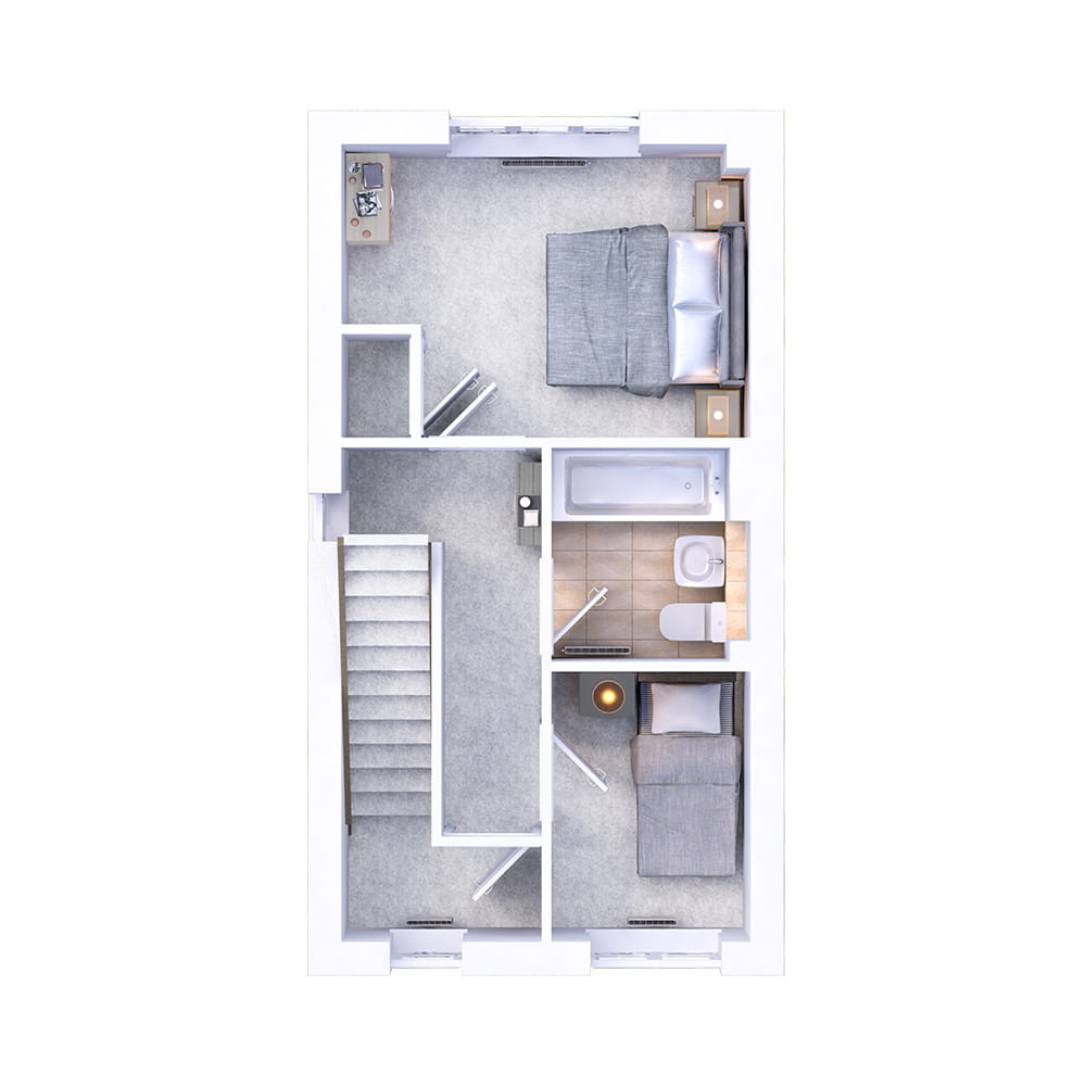 3D floor plan