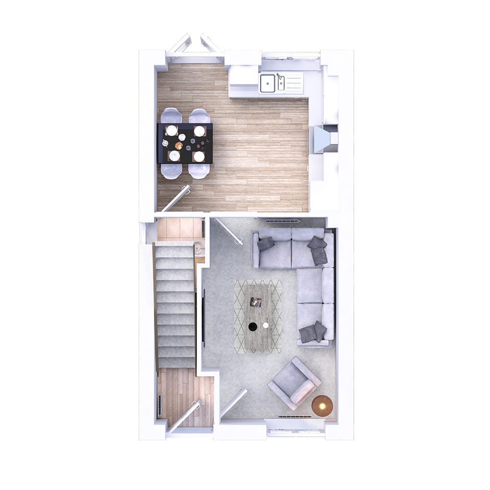 3D floor plan