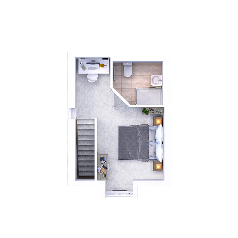 3D floor plan