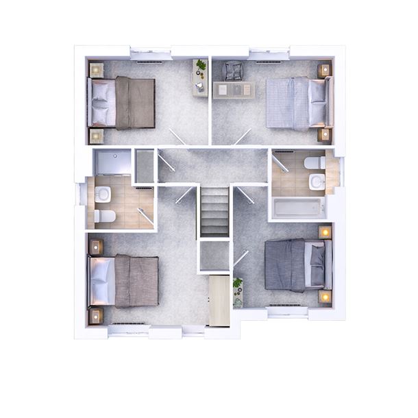 Hazelwood 4 bedroom house for sale in Harworth