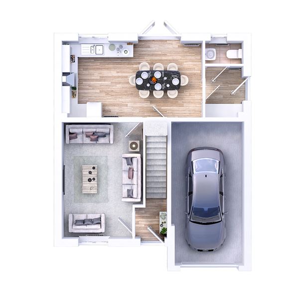 Hazelwood 4 bedroom house for sale in Harworth