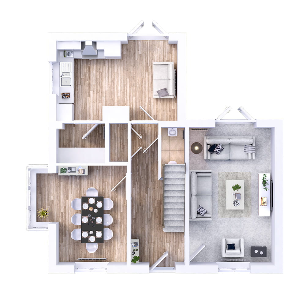 3D floor plan