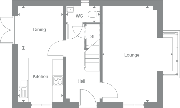 2D floor plan
