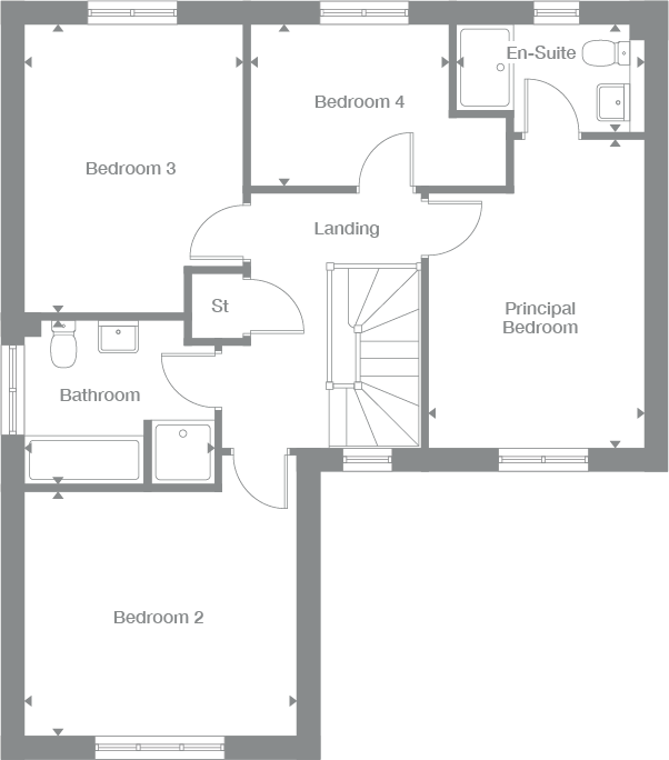 2D floor plan