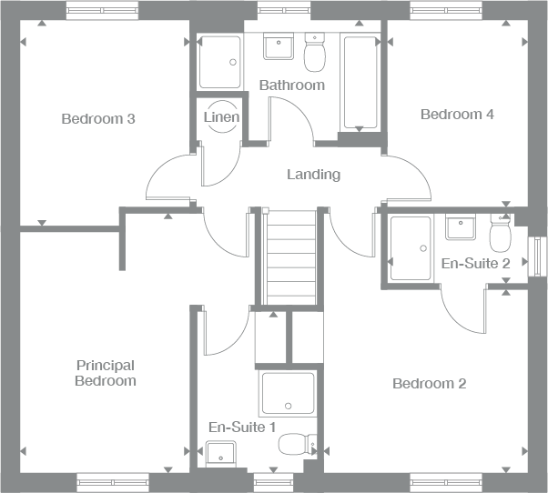 2D floor plan