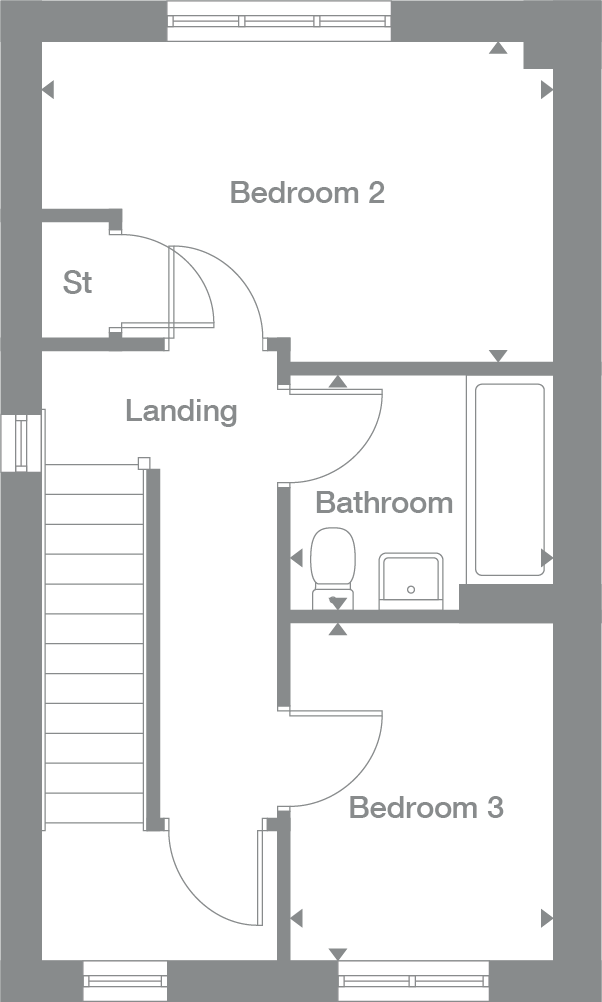 2D floor plan