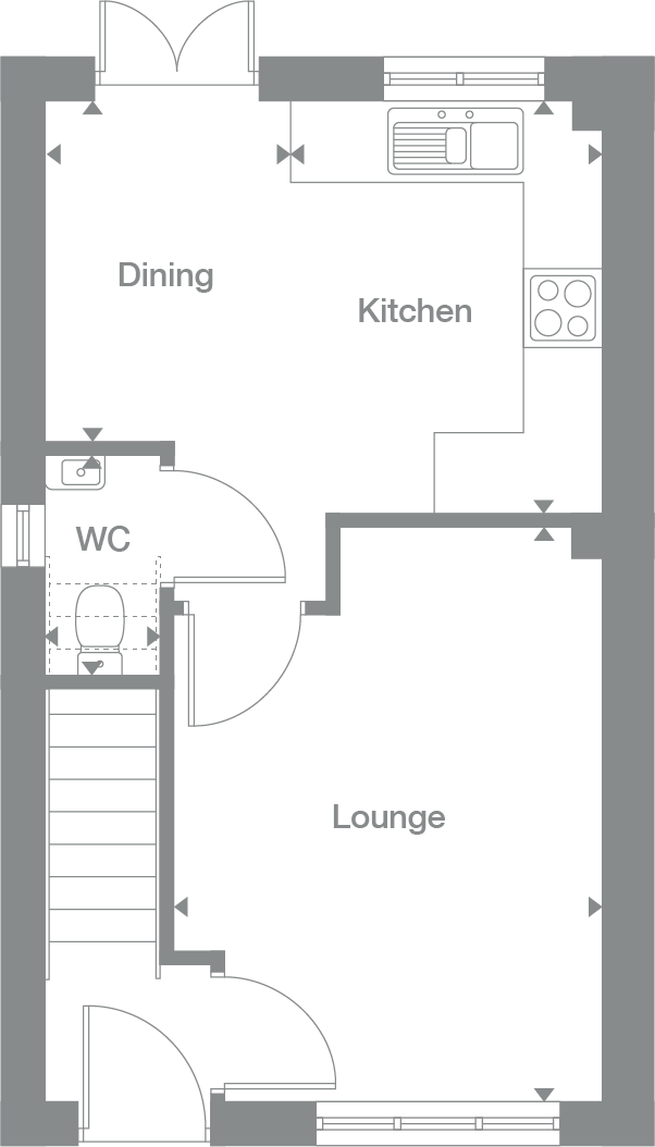 2D floor plan