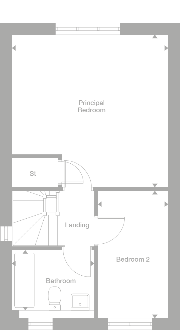2D floor plan