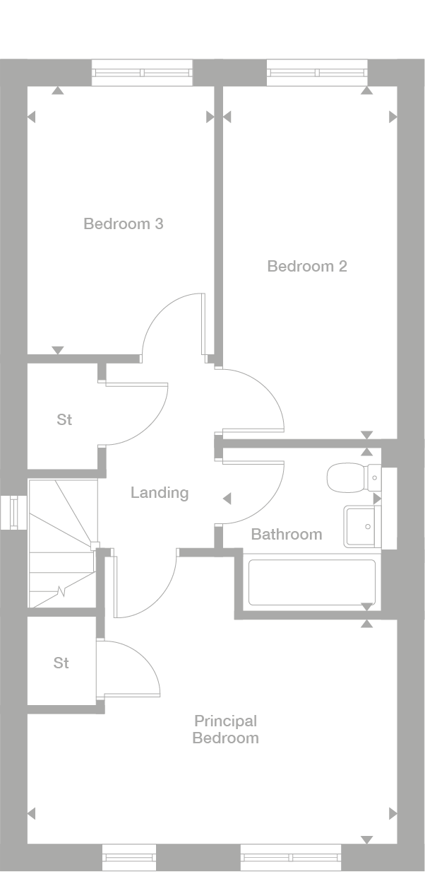 2D floor plan