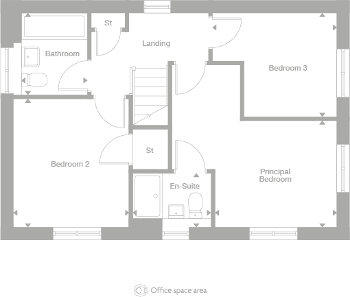 2D floor plan