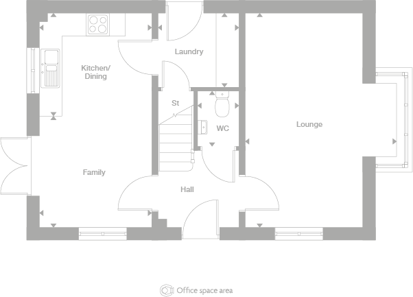 2D floor plan