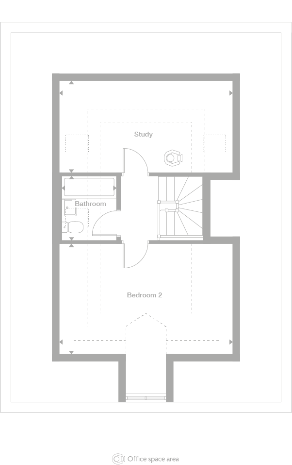 2D floor plan
