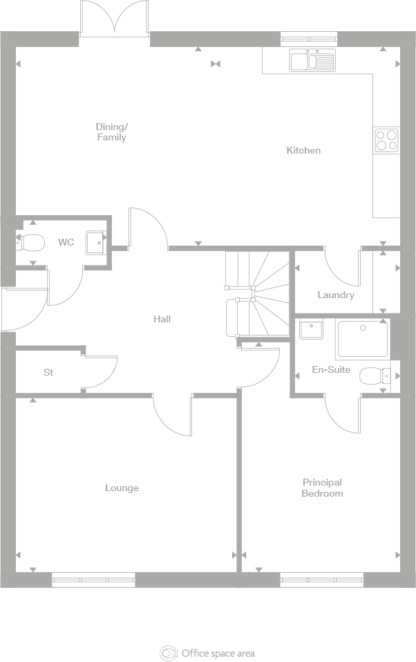 2D floor plan