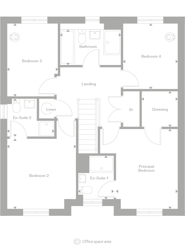2D floor plan