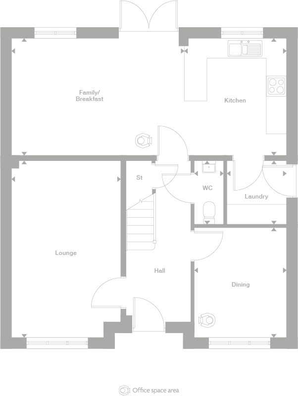 2D floor plan