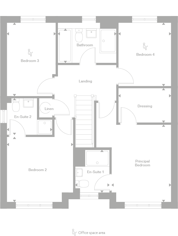 2D floor plan