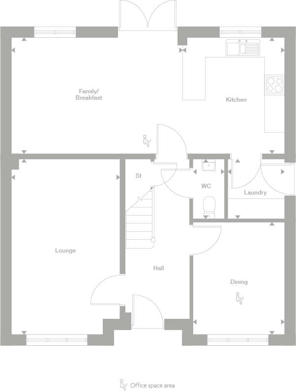 2D floor plan