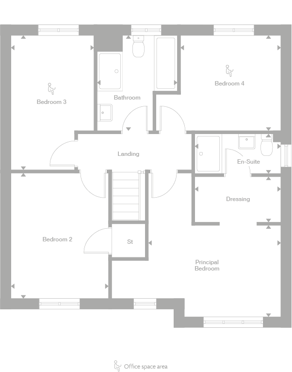 2D floor plan