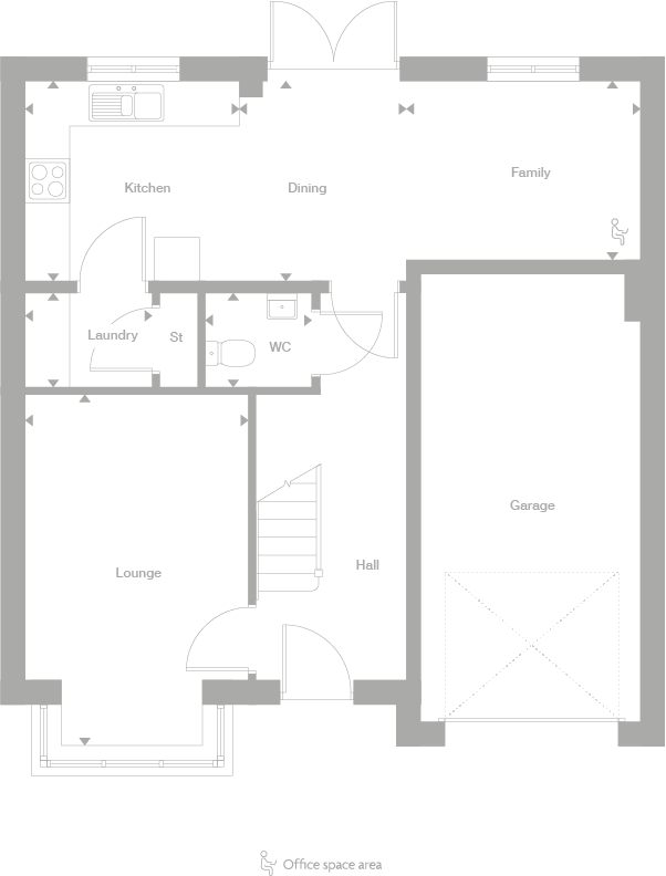 2D floor plan