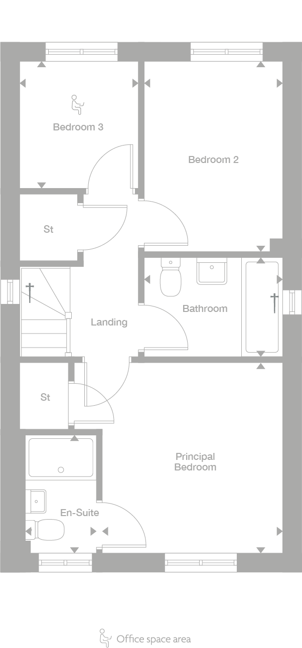 Overton 3 bedroom house for sale in Drighlington