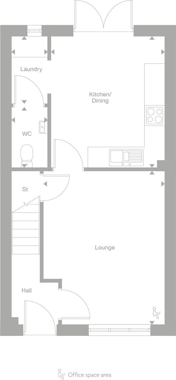 2D floor plan