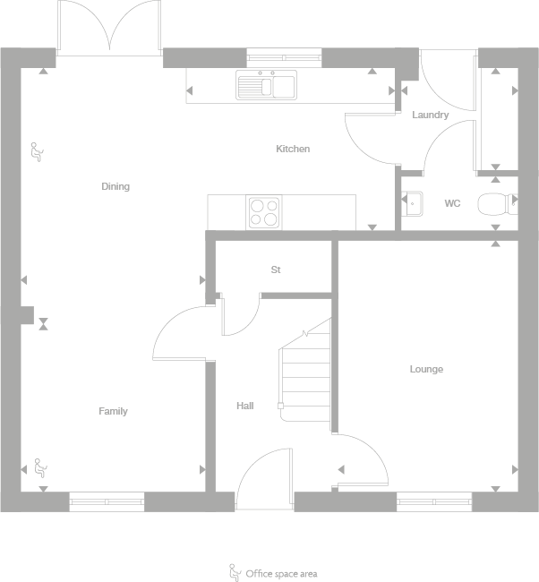2D floor plan
