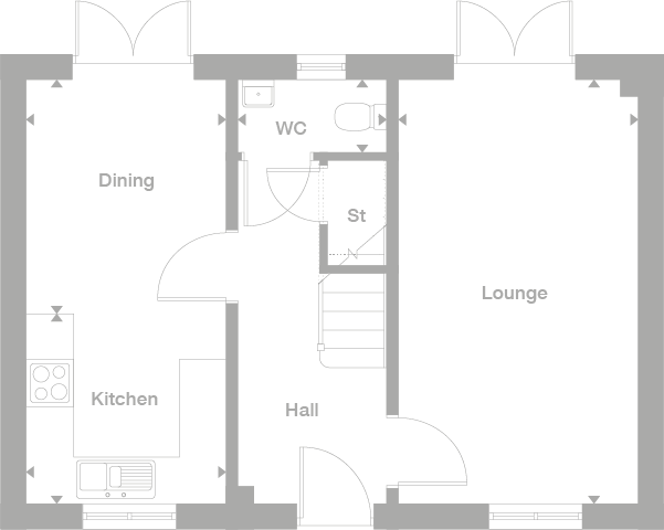 2D floor plan