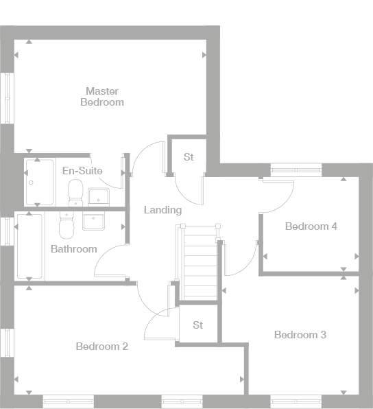 2D floor plan
