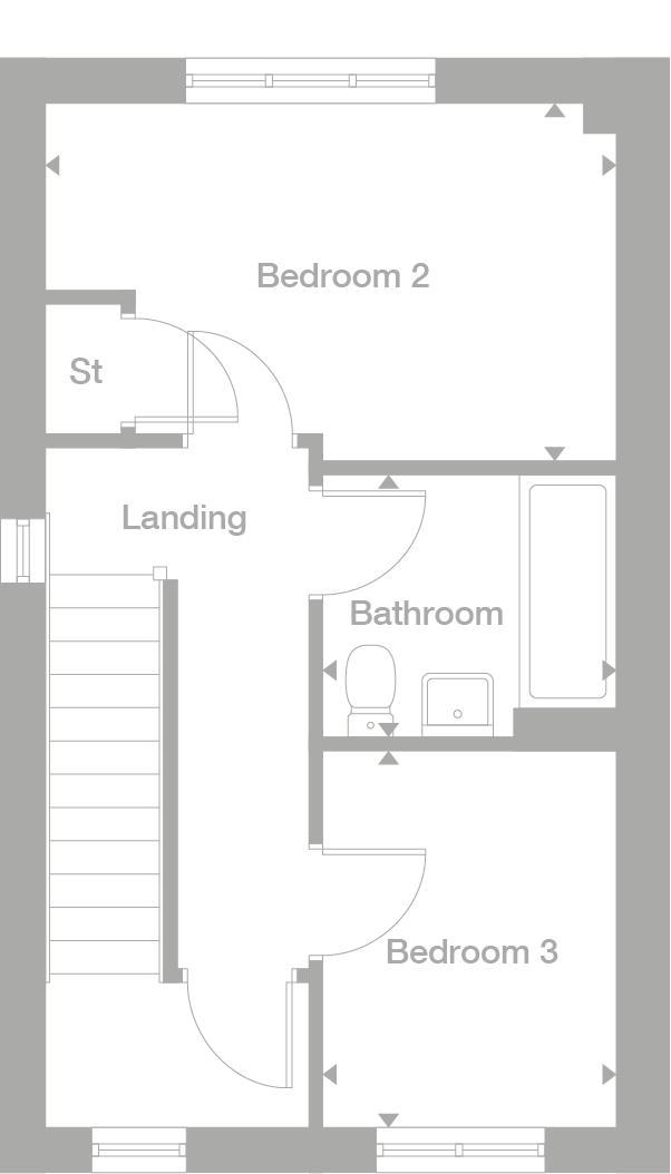 2D floor plan